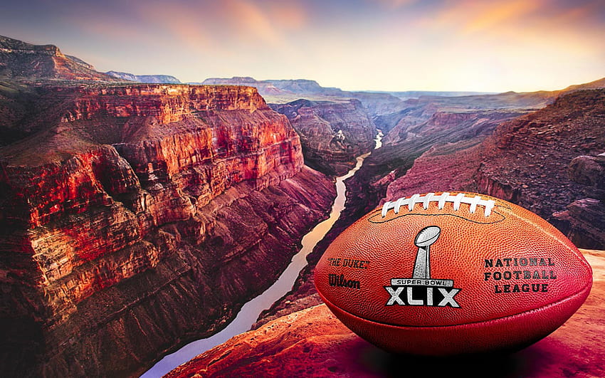 2015 Official Ball Super Bowl XLIX HD wallpaper