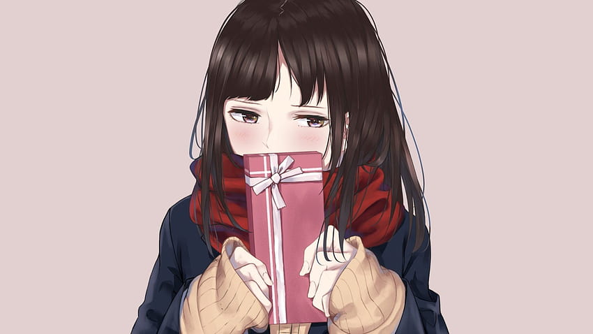 1080p Free Download Cute Anime Girl Shy T Box Cute Shy Anime Girl Hd Wallpaper Pxfuel