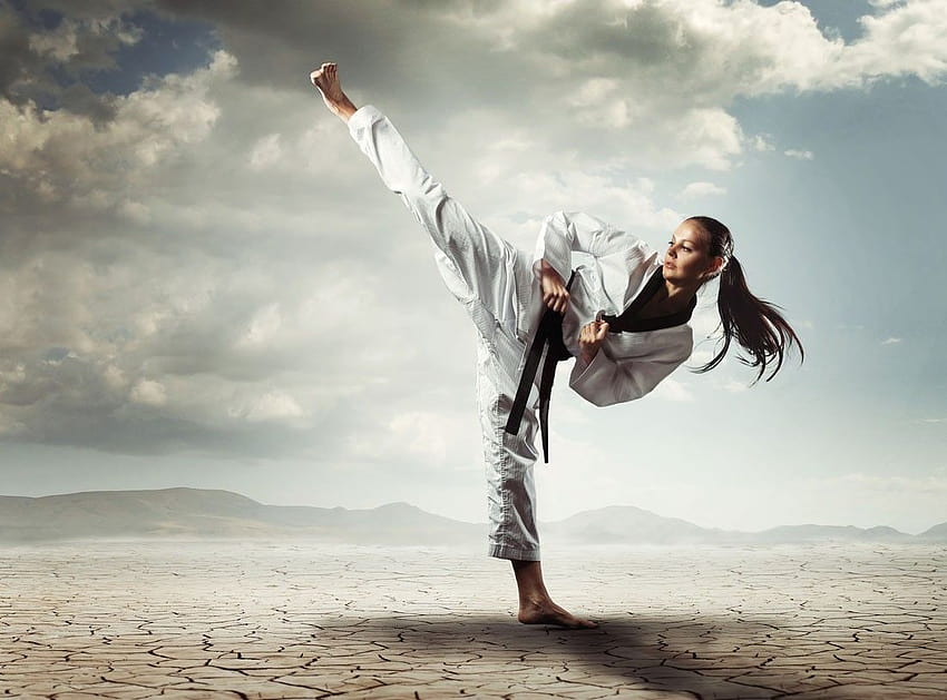 Taekwondo Girl HD wallpaper