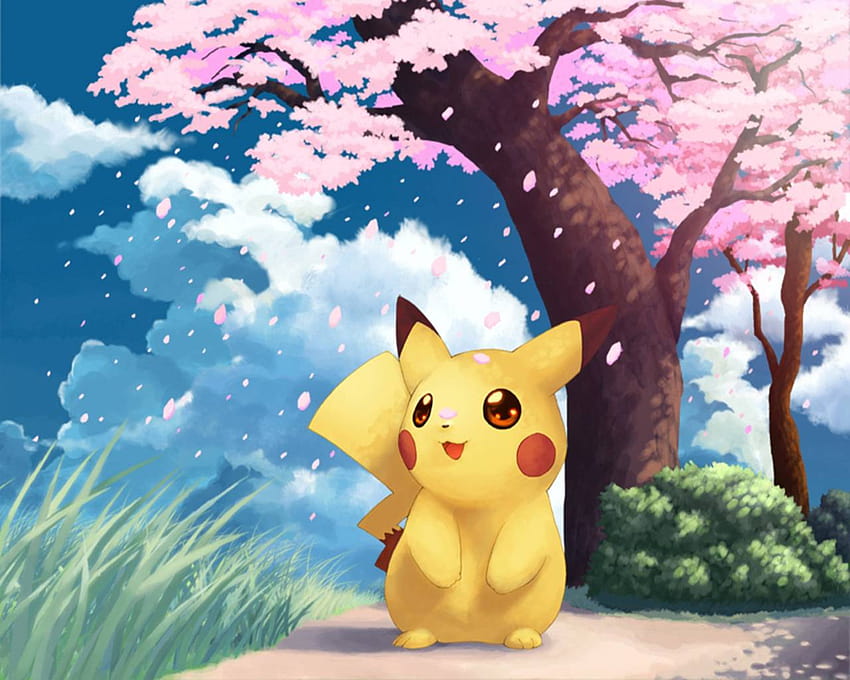 Sweet Pikachu, so sweet HD wallpaper