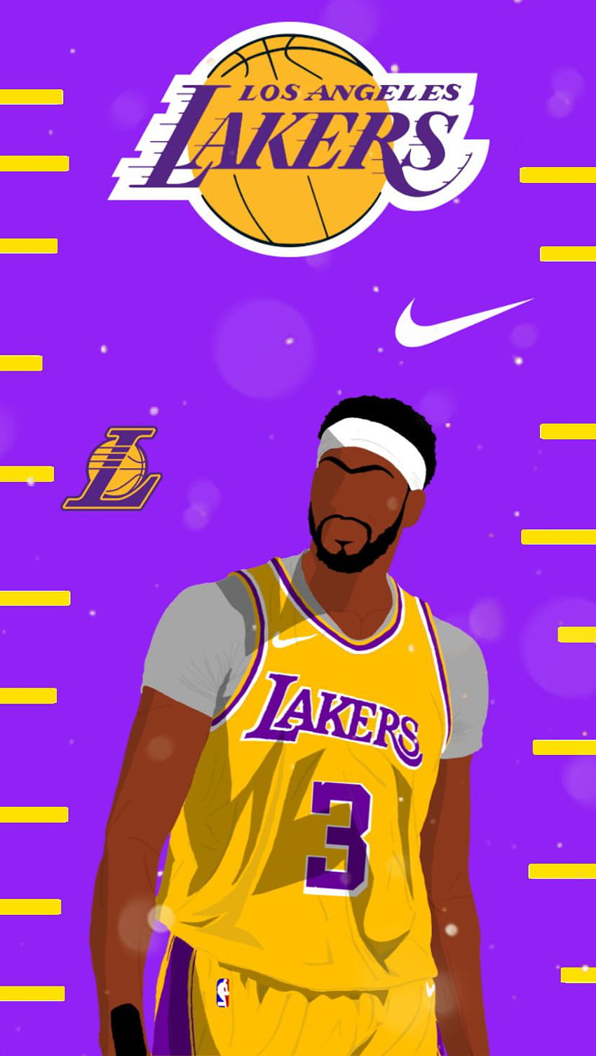 Anthony Davis I made! : lakers, anthony the great HD phone wallpaper