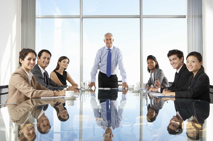 Meeting, business team HD wallpaper