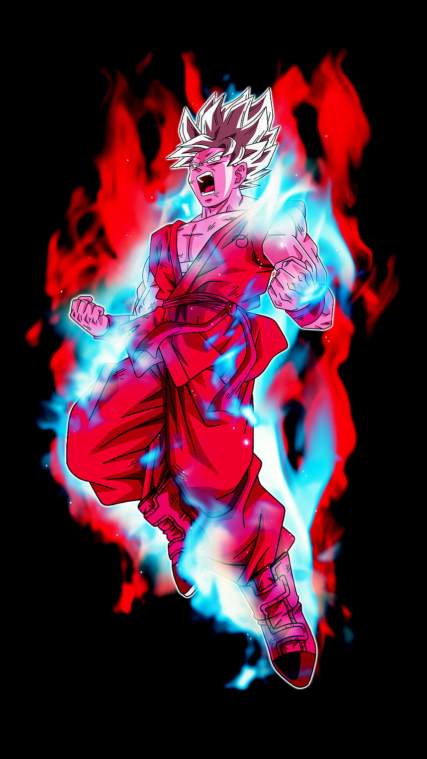 Super-Amoled Goku Amoled, dbz oled HD-Handy-Hintergrundbild