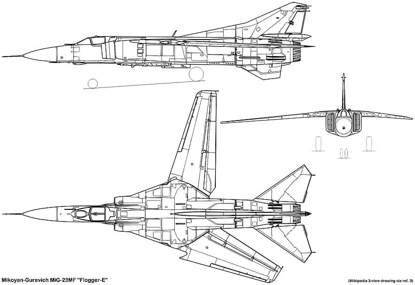 Mikoyan gurevich mig 23 HD wallpaper | Pxfuel