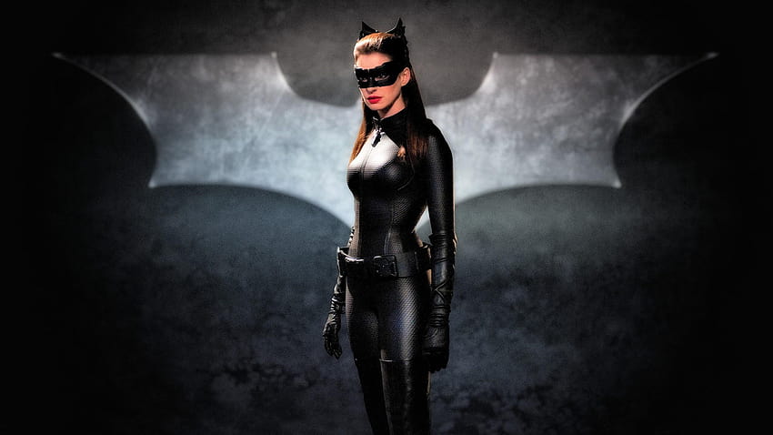 Anne Hathaway Catwoman HD wallpaper
