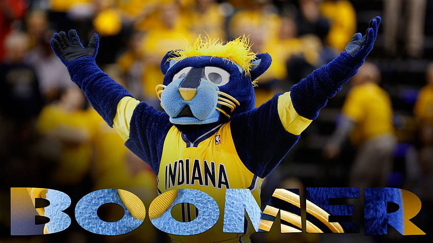 The Homepage of Boomer, Indiana Pacers Mascot HD wallpaper