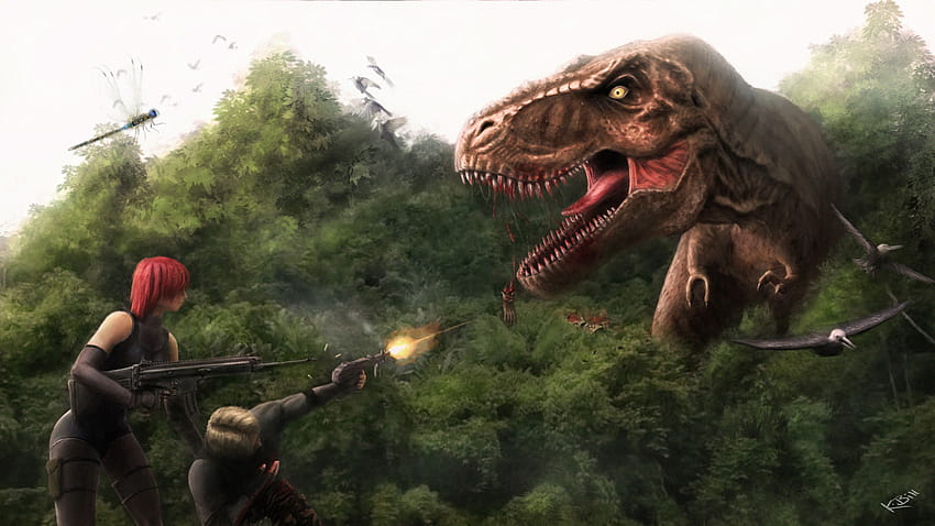 Dino-Krise 2 HD-Hintergrundbild