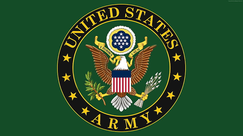 Лого на армията на Съединените щати, лого на армията на САЩ HD тапет