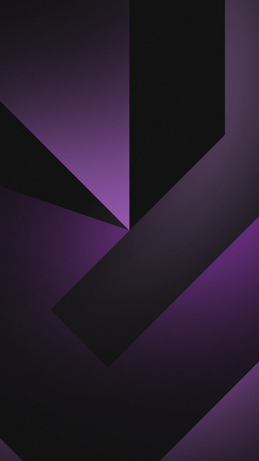 black geometric shapes dark HD phone wallpaper