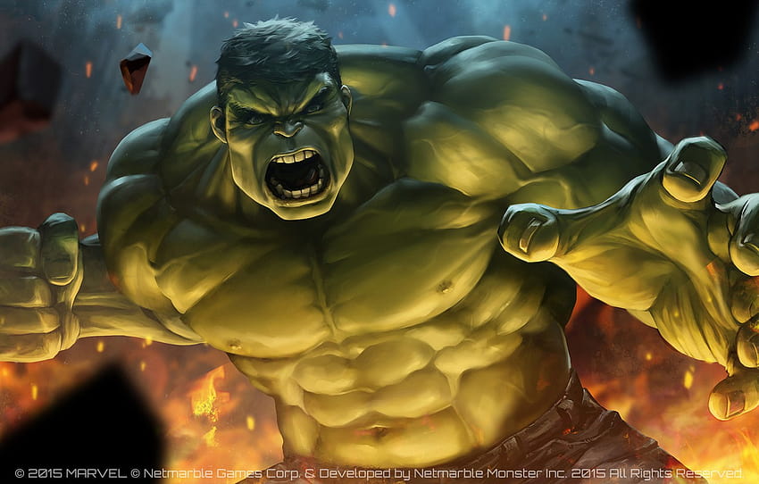 Hulk, Hulk, Art, Marvel, JeeHyung lee , section фантастика, hulk art HD  wallpaper | Pxfuel