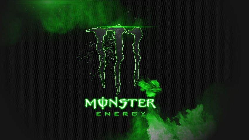 Monster Group, monster energy logo blue HD wallpaper