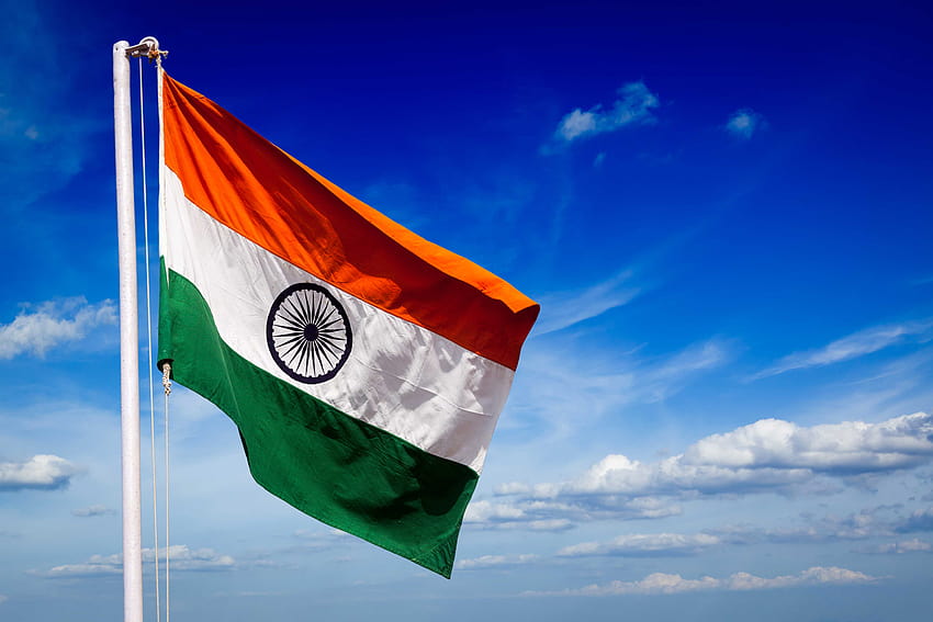 인도 국기 dp HD 월페이퍼