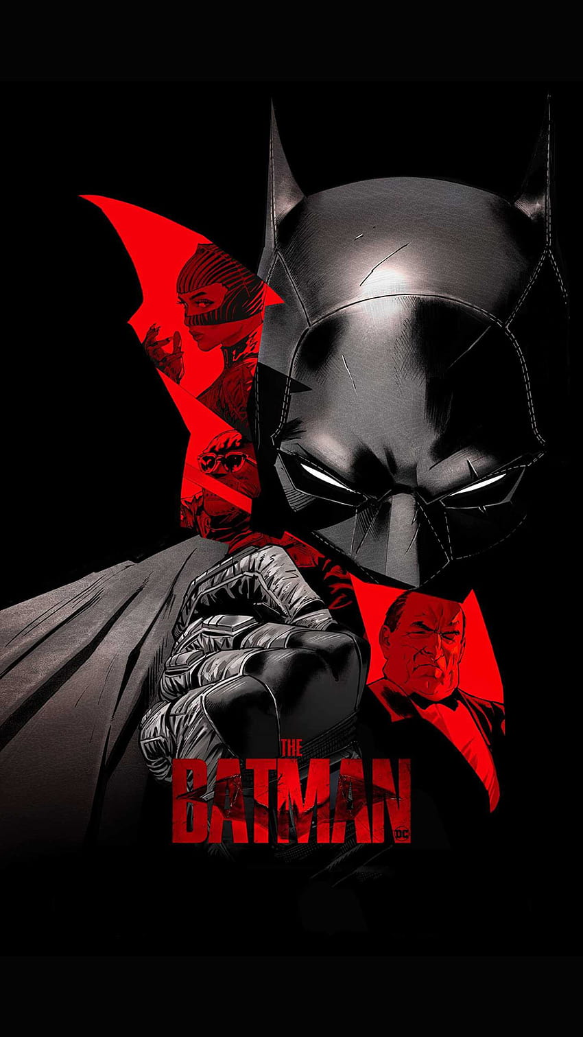 バットマン 2022 ポスター、 HD電話の壁紙