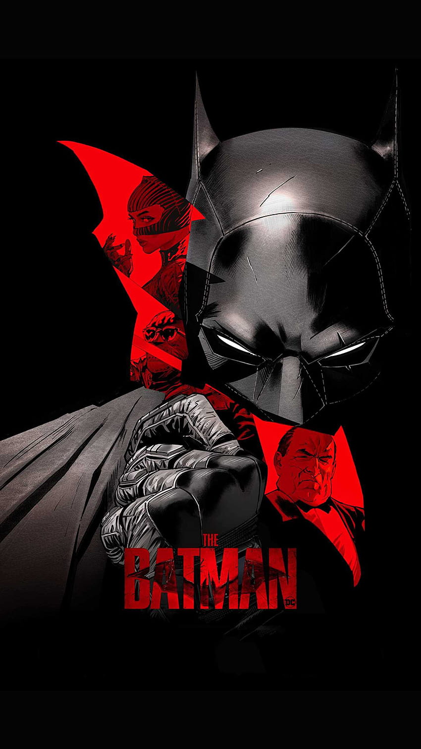 The Batman 2022 Movie Wallpaper iPhone Phone 4K #6850e