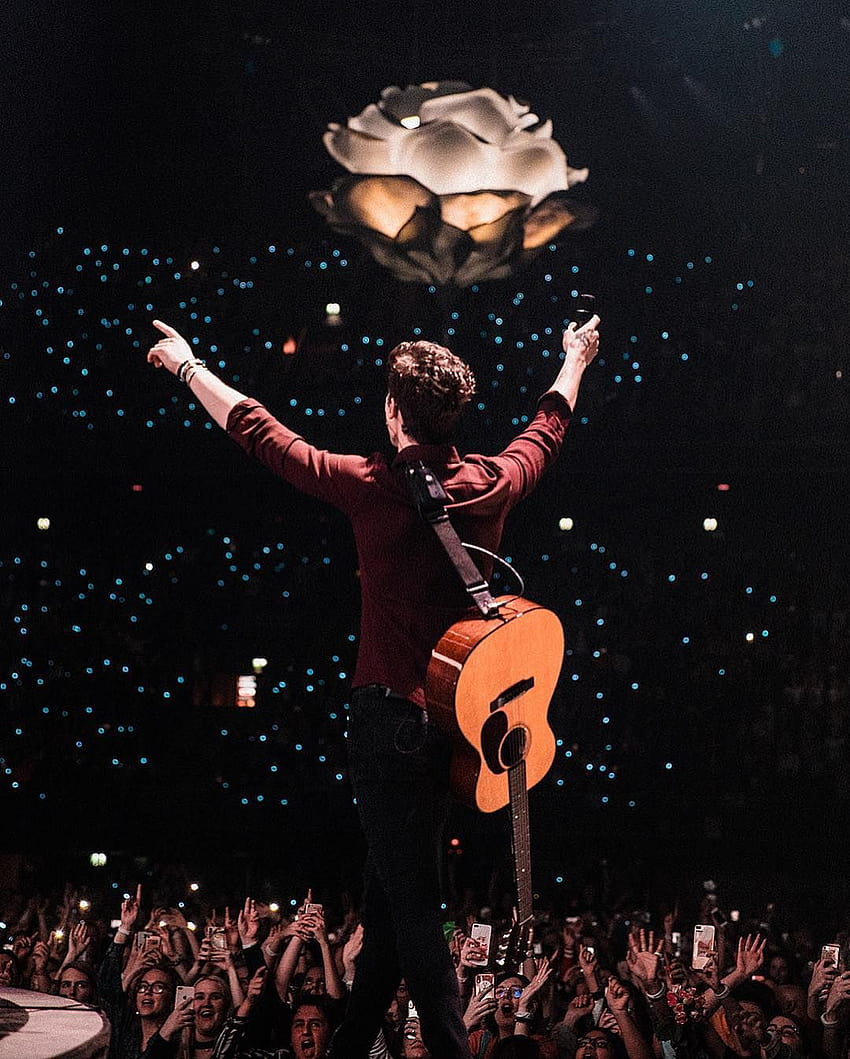 Шон Мендес в Instagram: „Амстердам, концерт на Шон Мендес HD тапет за телефон