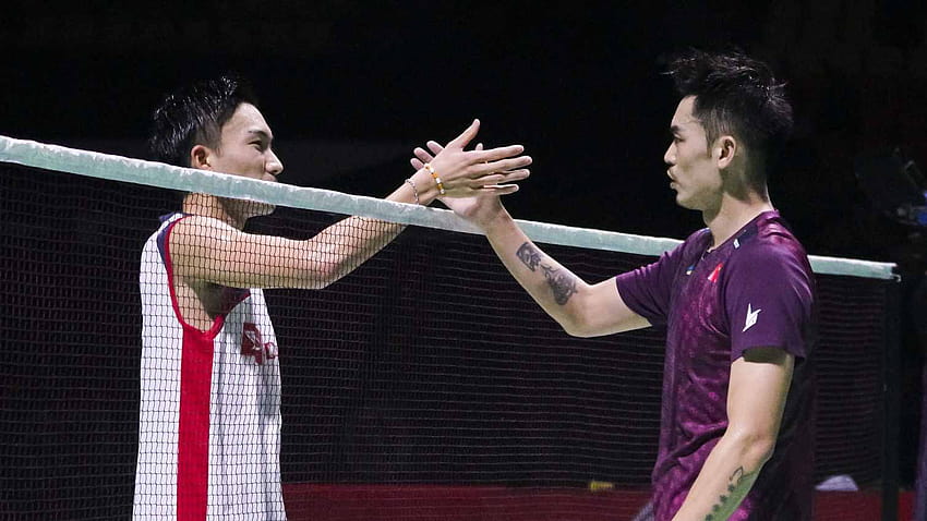 Legenda badmintona Lin Dan znowu cierpi w Fuzhou Open, kento momota Tapeta HD