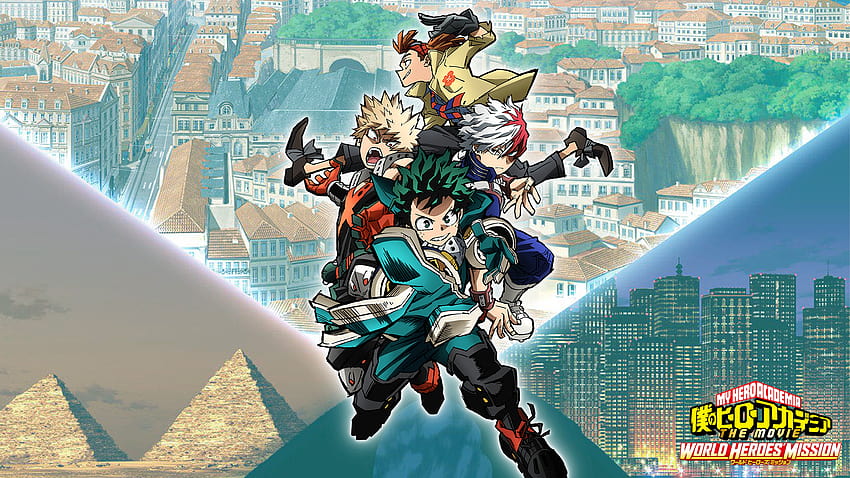 I made some from the World Heroes Mission poster...: BokuNoHeroAcademia, my hero academia world heroes mission HD wallpaper