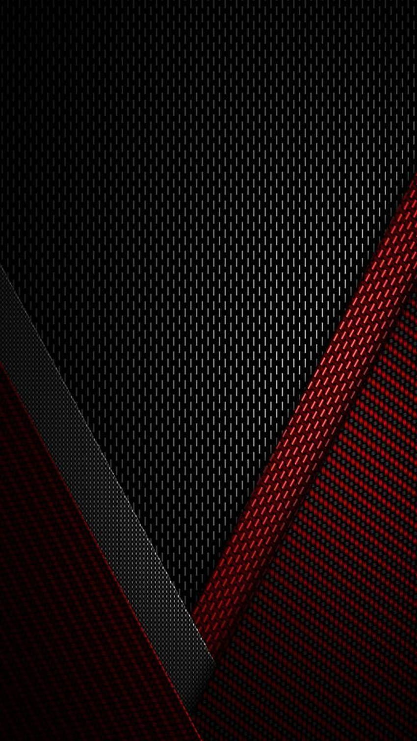 red carbon fiber HD phone wallpaper