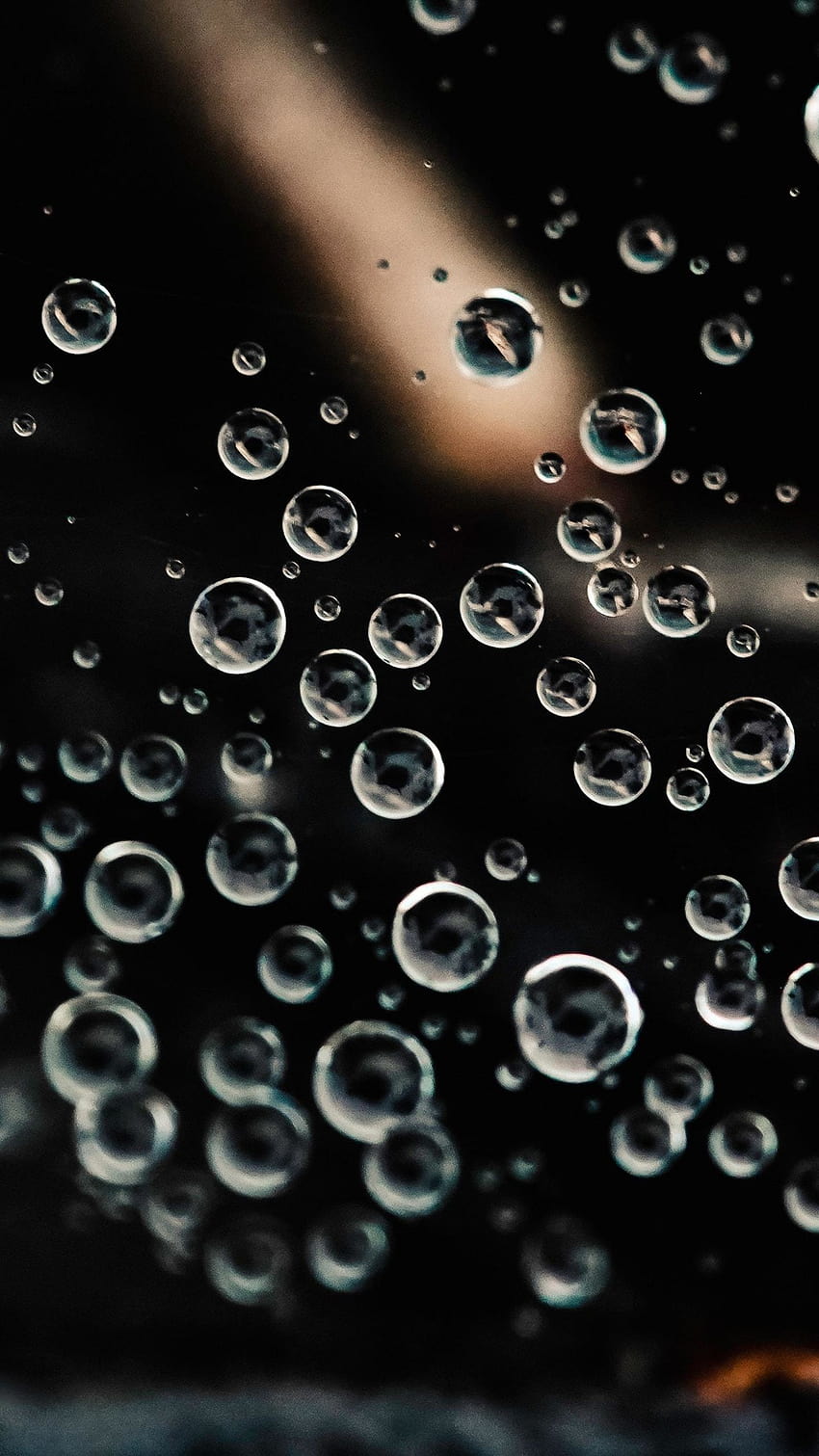1440x2560 Gotas de agua, bola de agua, primer plano fondo de pantalla del teléfono
