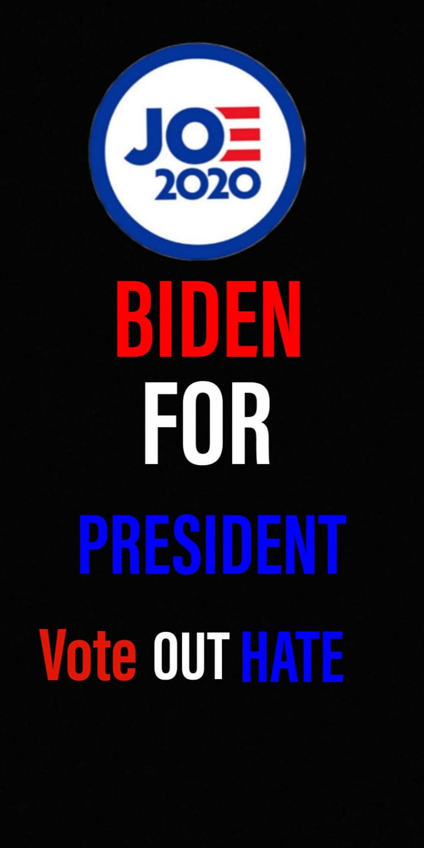 Black Joe Biden phone . If you want the white one ask in the comments : JoeBiden HD phone wallpaper