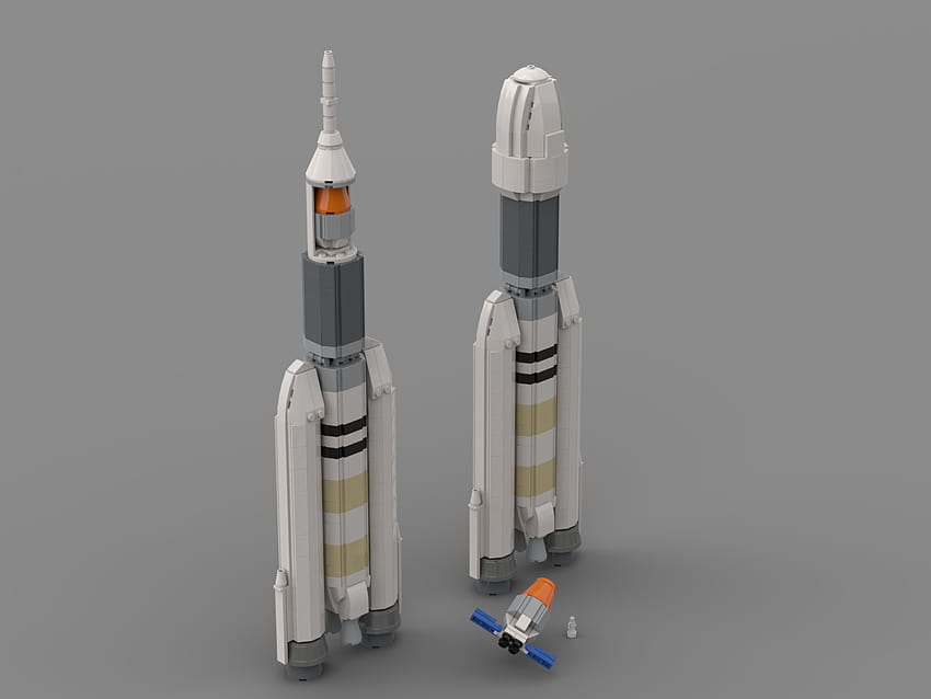 GSLV Mk III e modulo orbitale Gaganyaan in Lego! : r/ISRO Sfondo HD