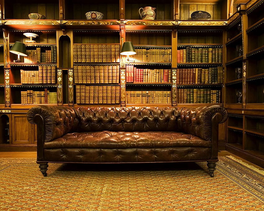 1280x1024 old library, design, interior design, home library standard 5:4 backgrounds HD wallpaper