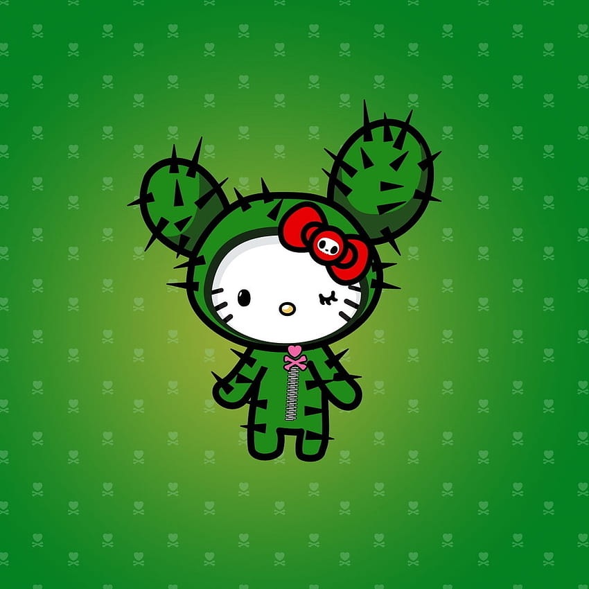 Hello Kitty Emo 1024 x 1024 iPad, hello kitty kawaii ipad HD phone wallpaper