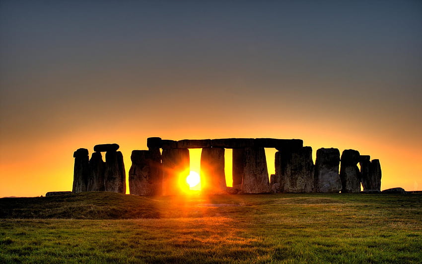 Sommersonnenwende Am Computer von Stonehenge HD-Hintergrundbild