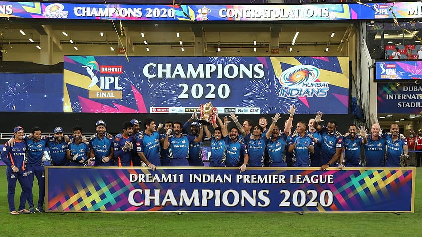 Los indios de Mumbai aseguran la quinta entrada en la lista de ganadores de la IPL con el título de 2020 fondo de pantalla