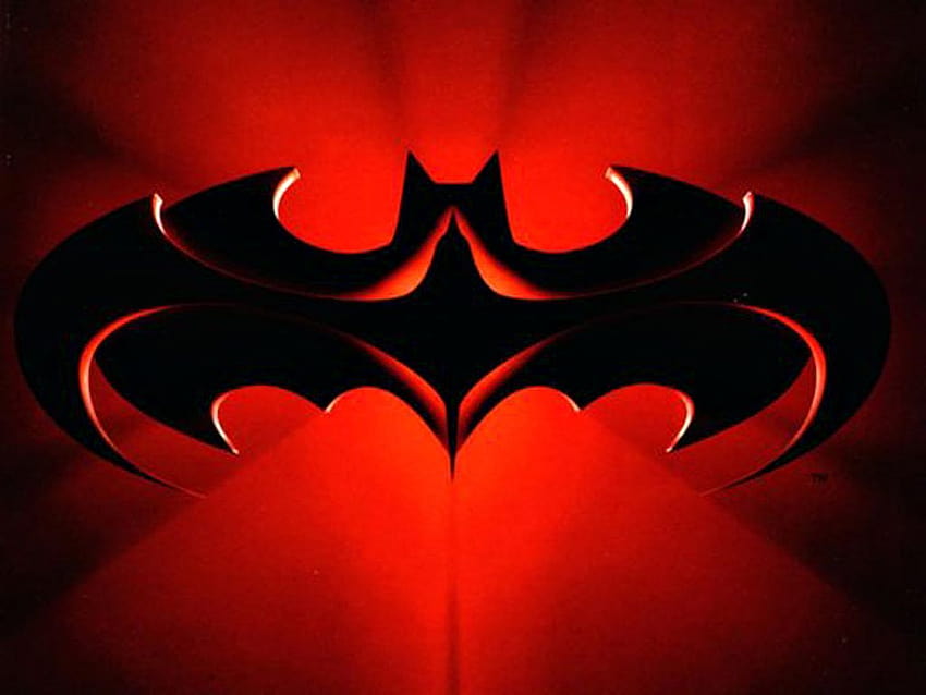 Red batman Logos, redbat HD wallpaper