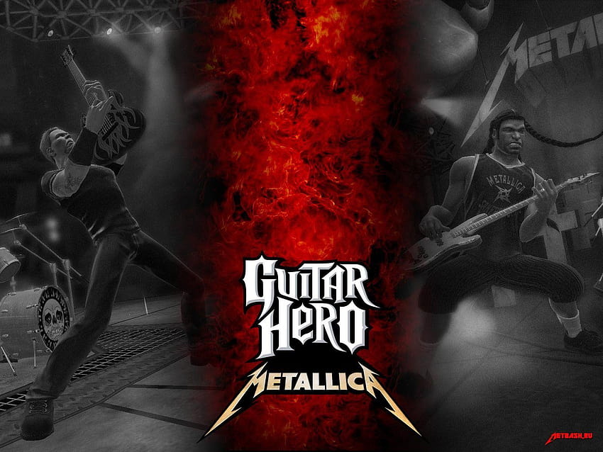 GUITAR HERO music guitars heavy metal rock hard 1ghero rhythm, guitar hero metallica full HD wallpaper