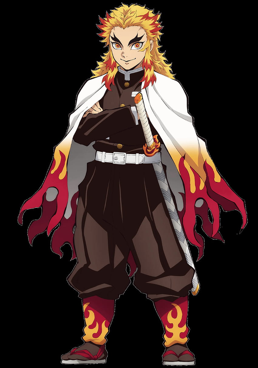 Kyojuro Rengoku Demon Slayer PNG transparente - StickPNG