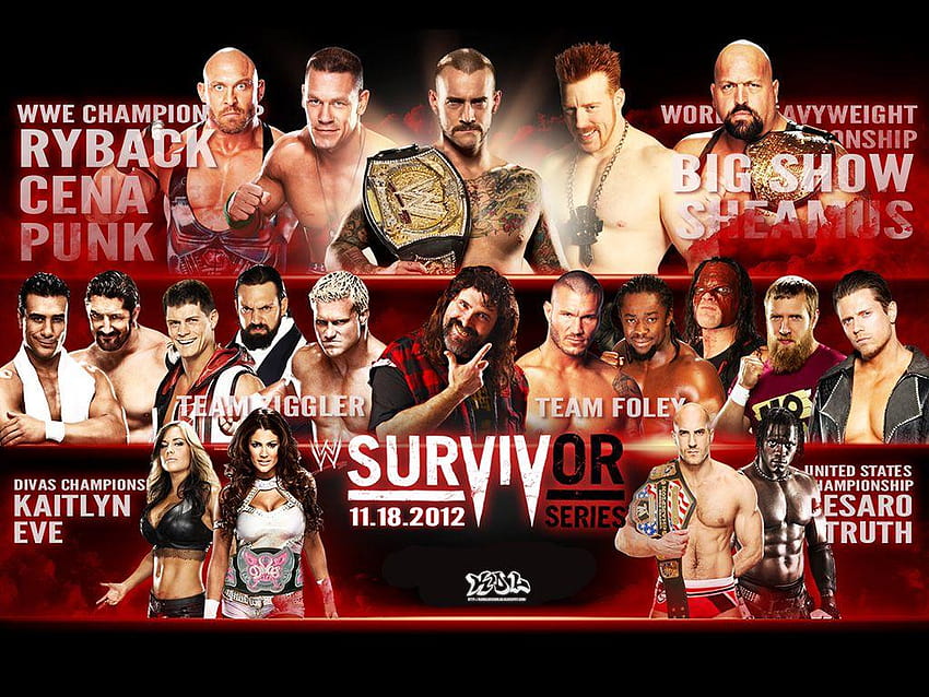 NEW! WWE Survivor Series 2012 !, Survivor Series Wwe HD Wallpaper | Pxfuel