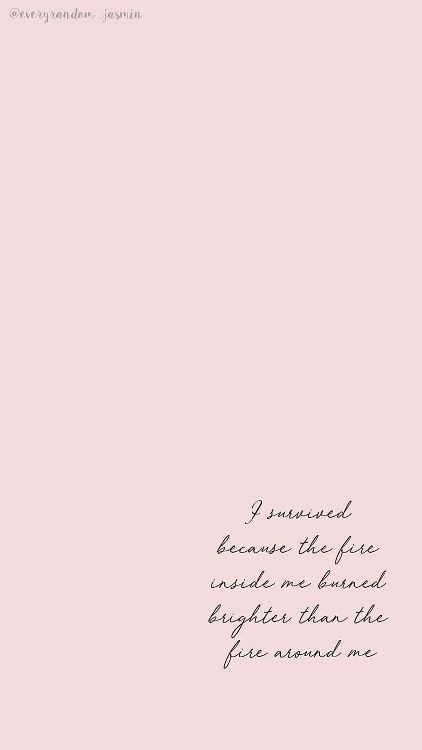 pink tumblr quotes