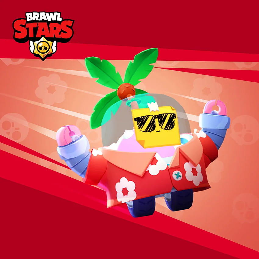 Nobody's cooler than Tropical Sprout : Brawlstars, brawl stars sprout HD phone wallpaper