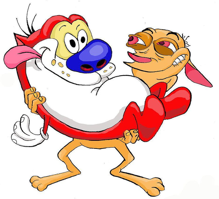 Ren And Stimpy Colored By Lolzards, Ren Stimpy HD Wallpaper | Pxfuel