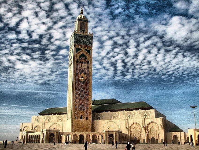 Hassan Tag : Hassan II Mosque Morroco Building Monument, rabat HD wallpaper