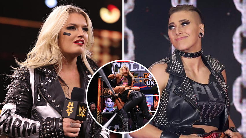 Gwiazda WWE NXT Rhea Ripley wierzy, że rywalizacja z Toni Storm jest daleko, rhea ripley wwe nxt Tapeta HD