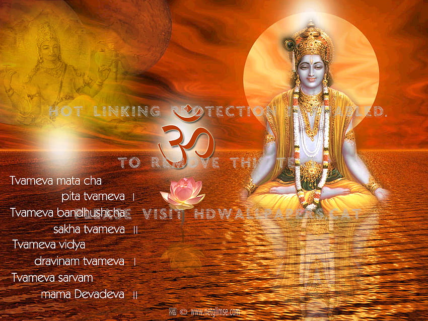 lord krishna vishnu vasudevaya supreme god HD wallpaper