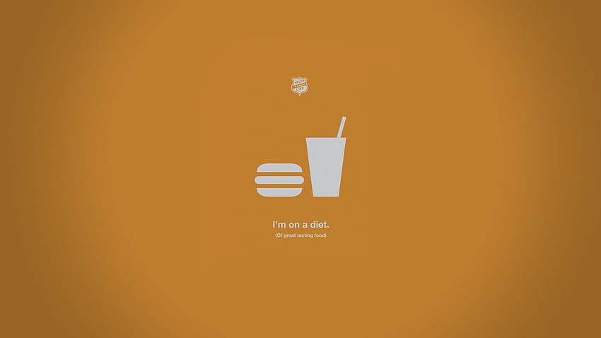 : illustration, food, simple background, minimalism, humor, text, logo, circle, brand, line, screenshot, computer , font 1920x1080, food logo HD wallpaper