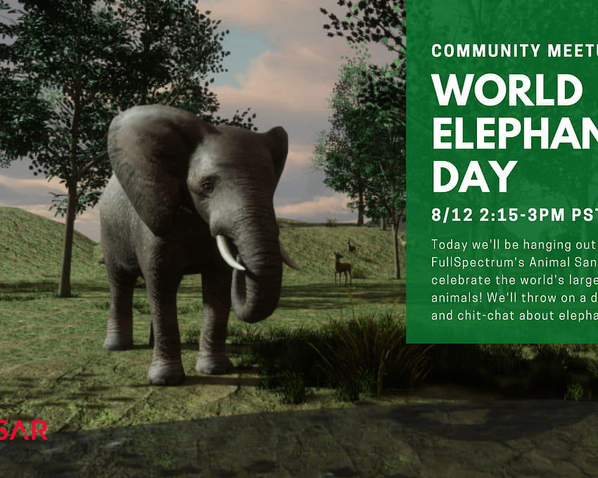 Steam Sansar Community Meetup World Elephant Day [1920x1080] for your ...
