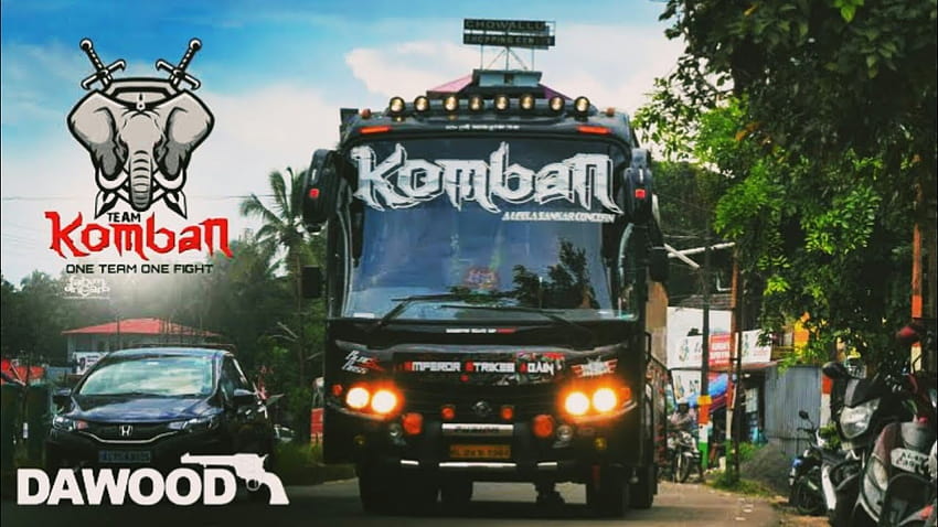 KOMBAN DAWOOD ON ACTION KERALA TOURIST BUS AND TRAVELS HD wallpaper