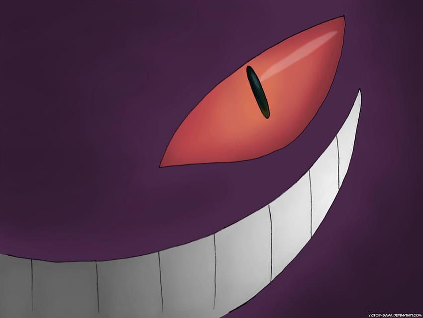 Shiny Mega Gengar by Flainfan on DeviantArt