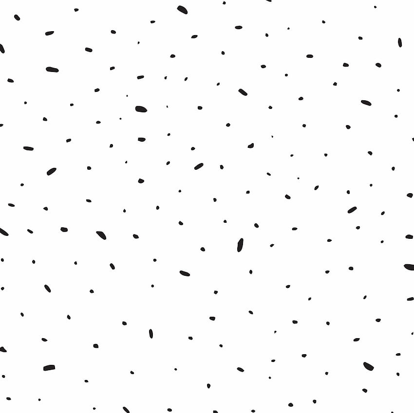Delicate Dots Peel And Stick by The Wallberry in, black and white dots HD wallpaper