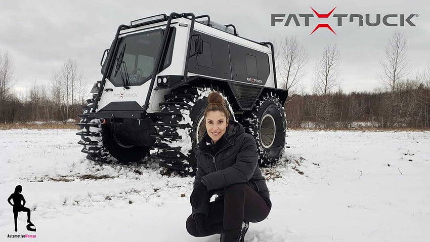 Meet the FAT truck, Canada's answer to the Russian Sherp HD wallpaper