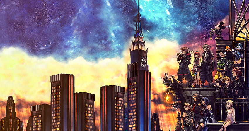 Kingdom Hearts 3 HD-Hintergrundbild