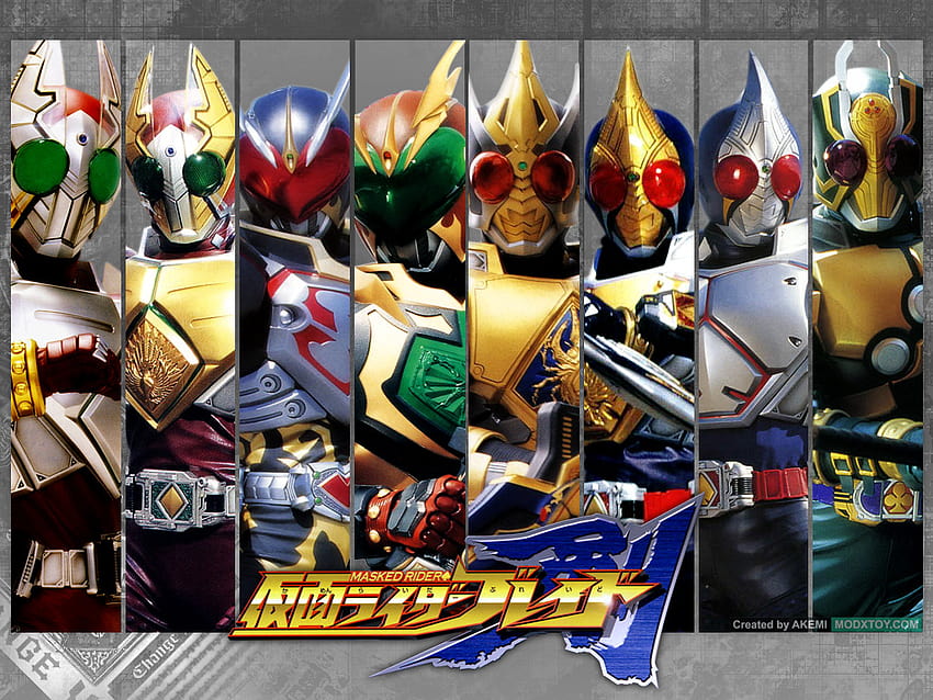 Kamen Rider Blade All Rider, alle Kamen Rider HD-Hintergrundbild