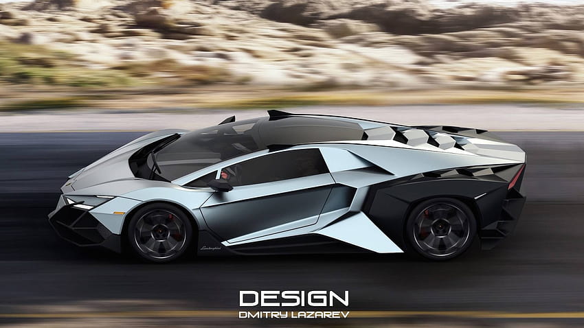 Lamborghini Forsennato Hypercar Is Edgy, Even By Italian Standards, lamborghini led headlights HD wallpaper