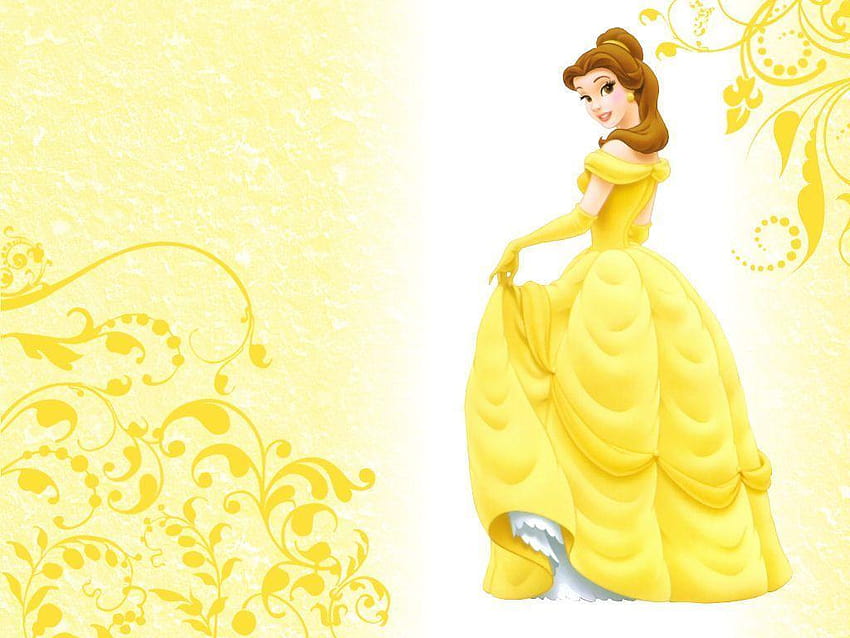Princesa Bela, Disney Bela papel de parede HD