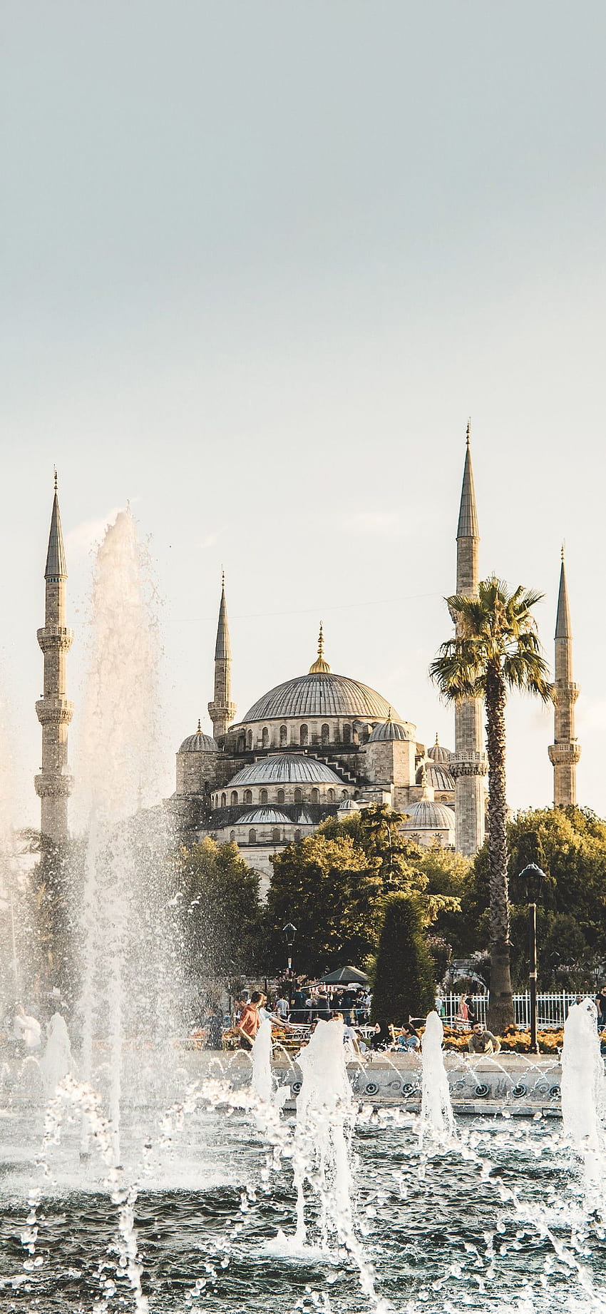 The Blue Mosque aka The Sultan Ahmed Mosque Smartphone, islamic mosque architecture iphone HD phone wallpaper